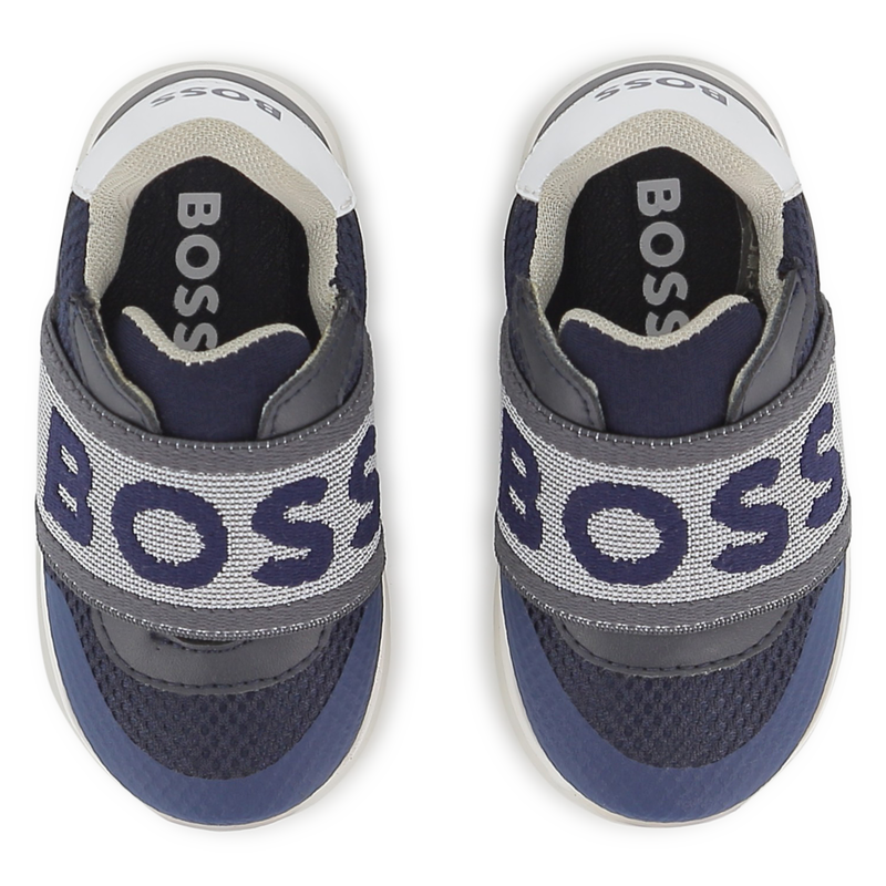 Sneakers met elastiek met logo BOSS 
                        BOY