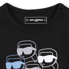 T-shirt &agrave; manches longues KARL LAGERFELD KIDS 
                    GARCON
