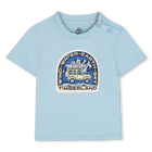 T-shirt met korte mouwen, LICHT BLAUW, hi-res