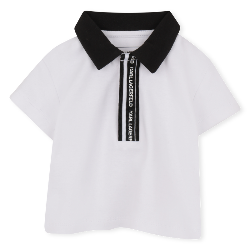 SET T-SHIRT EN KORTE BROEK KARL LAGERFELD KIDS 
                        BOY