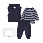Ensemble pantalon, cardigan et tee-shirt BOSS 
                    GARCON