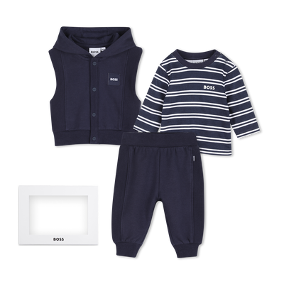 Ensemble pantalon, cardigan et tee-shirt BOSS GARCON