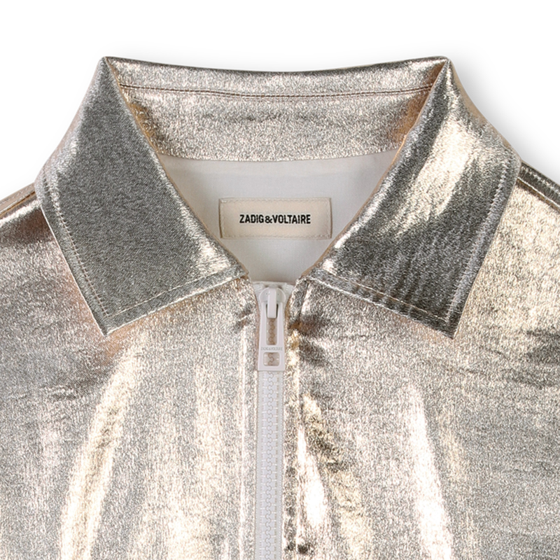 Bomber pressionn&eacute; &agrave; poches ZADIG VOLTAIRE 
                        FILLE