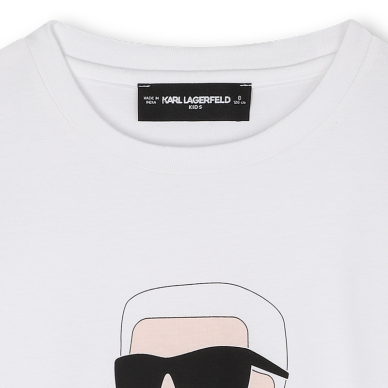T-shirt &agrave; manches longues KARL LAGERFELD KIDS 
                        GARCON