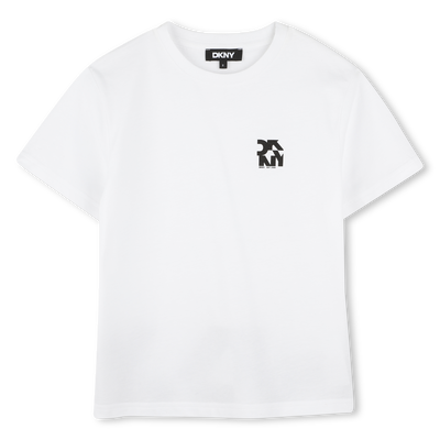 Katoenen T-shirt korte mouwen DKNY UNISEX