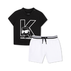 Set t-shirt en bermuda KARL LAGERFELD KIDS 
                    BOY
