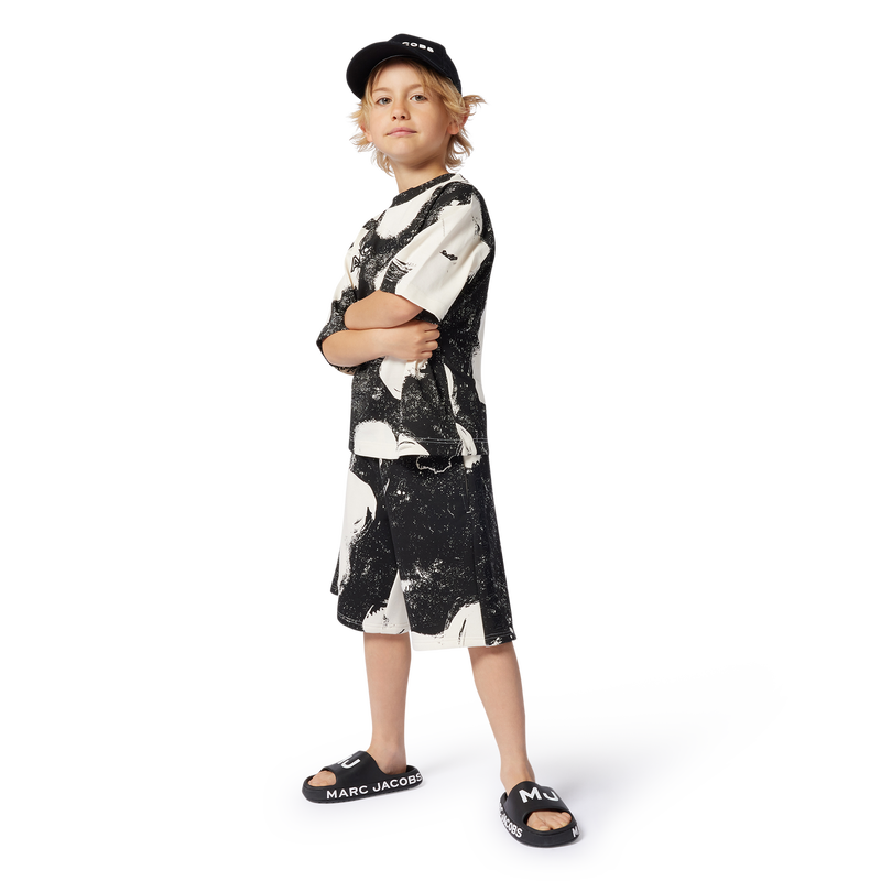 Bermuda met margrietprint MARC JACOBS 
                        BOY