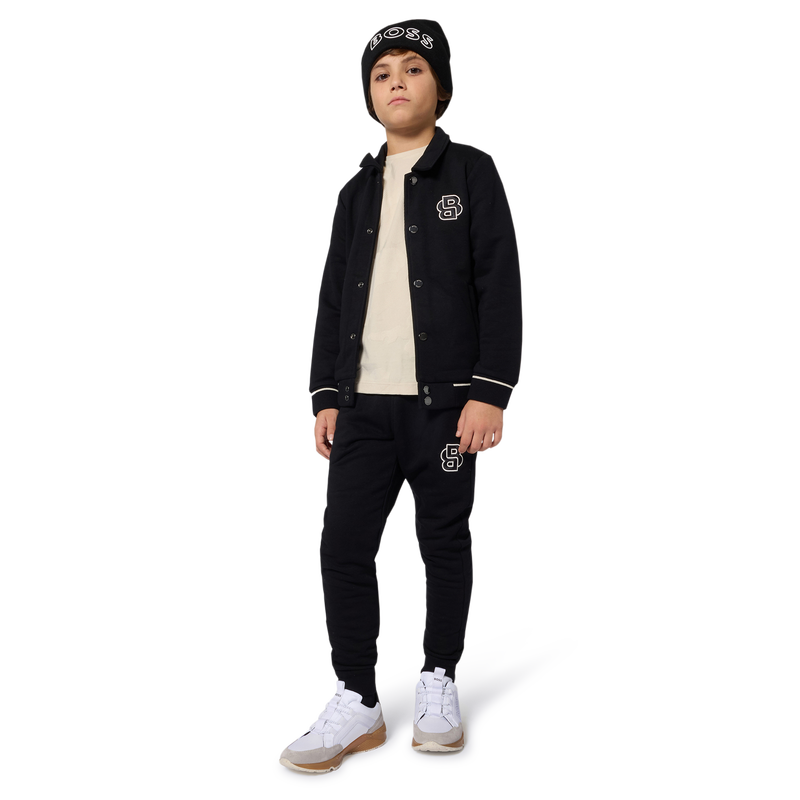 Bonnet tricot avec sigle BOSS 
                        GARCON