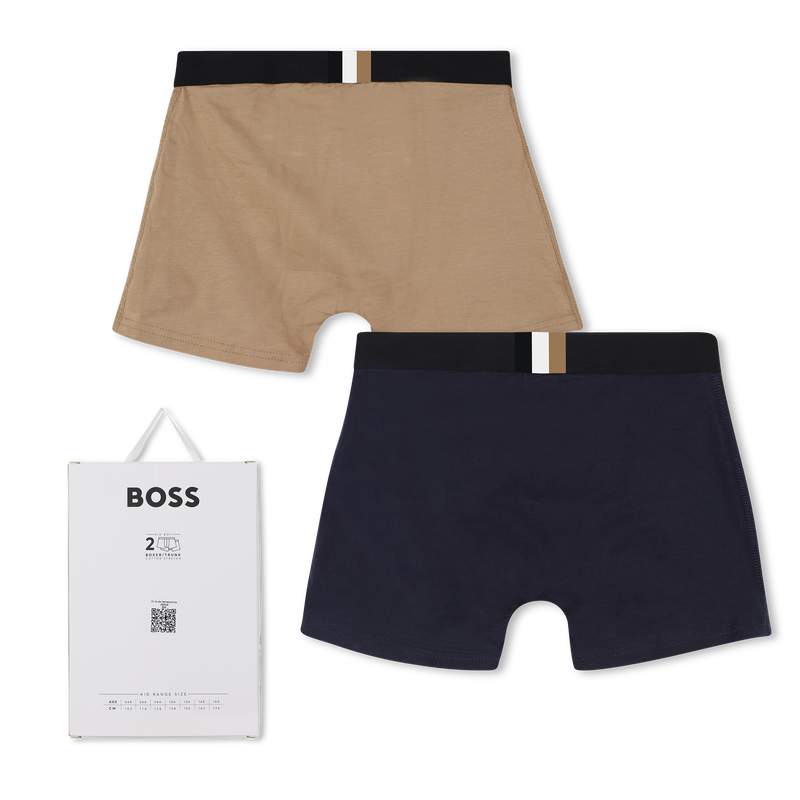 Set van 2 jersey boxershorts BOSS 
                        BOY