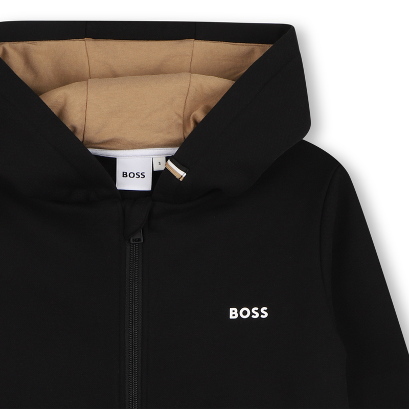 Cardigan &agrave; capuche BOSS 
                        GARCON