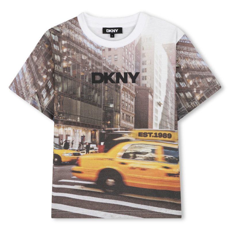 T-shirt met korte mouwen DKNY 
                        BOY