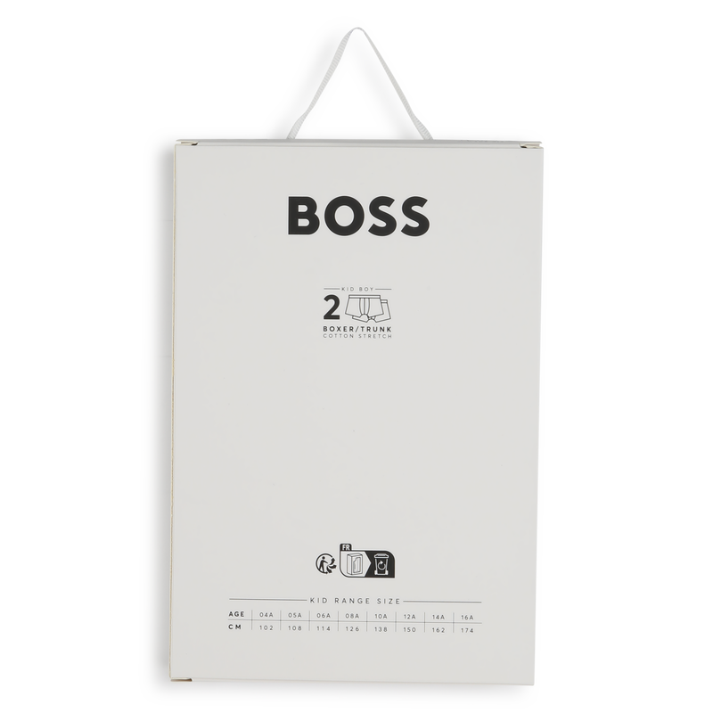 Set van 2 katoenen boxershorts BOSS 
                        BOY