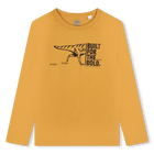 T-shirt &agrave; imprim&eacute; et message TIMBERLAND 
                    GARCON