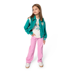 Pantalon coupe large KIDS AROUND 
                    FILLE