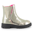 Bottines m&eacute;tallis&eacute;es BILLIEBLUSH 
                    FILLE