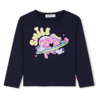 Tee-shirt manches longues, INDIGO BLUE, hi-res