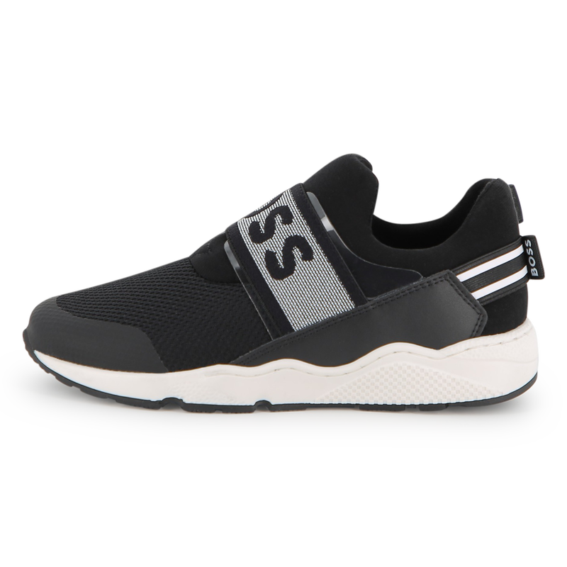 BASKETS EN CUIR DE VACHETTE BOSS 
                        GARCON