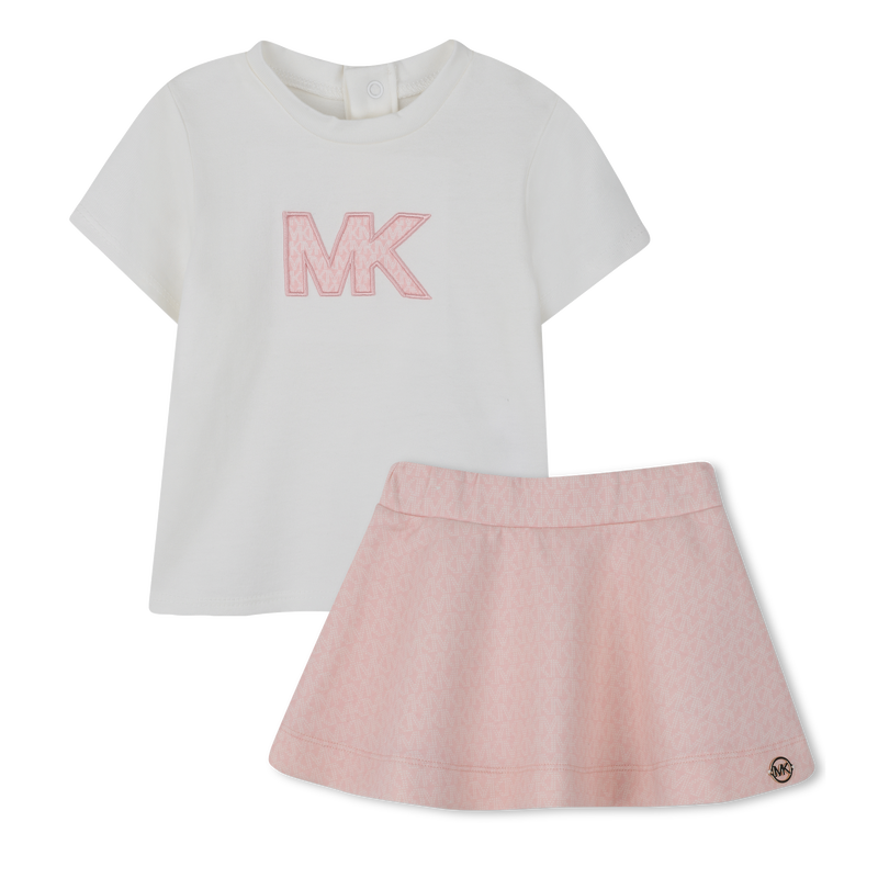 ENSEMBLE T-SHIRT ET JUPE MICHAEL KORS 
                        FILLE
