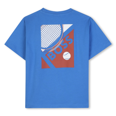 T-SHIRT MET KORTE MOUWEN BOSS BOY