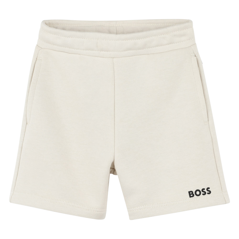 Short uni molletonn&eacute; BOSS 
                        GARCON
