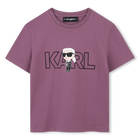 T-shirt met korte mouwen KARL LAGERFELD KIDS 
                    BOY