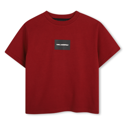 T-shirt met korte mouwen KARL LAGERFELD KIDS BOY