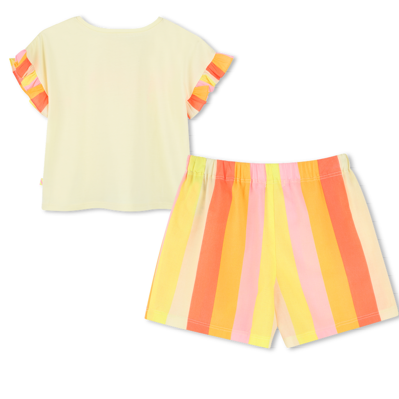 Ensemble T-shirt et short BILLIEBLUSH 
                        FILLE