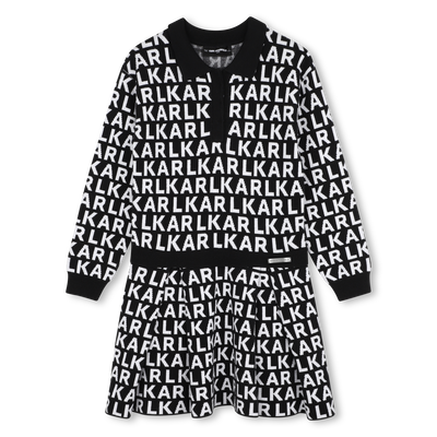 Robe polo KARL LAGERFELD KIDS FILLE