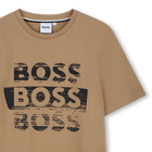 T-shirt met korte mouwen BOSS 
                    BOY