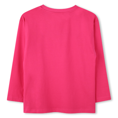 T-shirt met logoprint HUGO GIRL