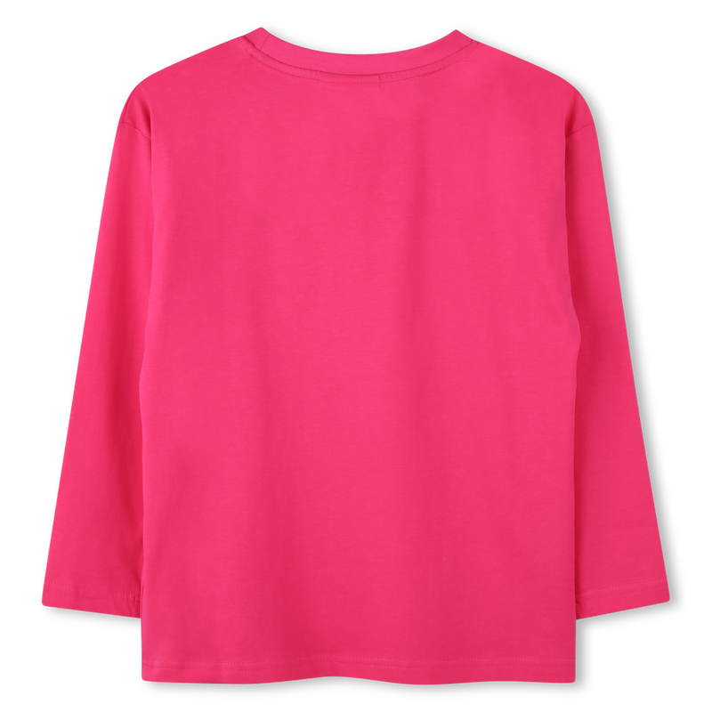 T-shirt met logoprint HUGO 
                        GIRL