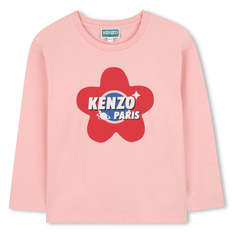 T-shirt met lange mouwen KENZO KIDS 
                        GIRL