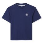 T-shirt ample avec imprim&eacute;, MEDIEVAL BLUE, hi-res