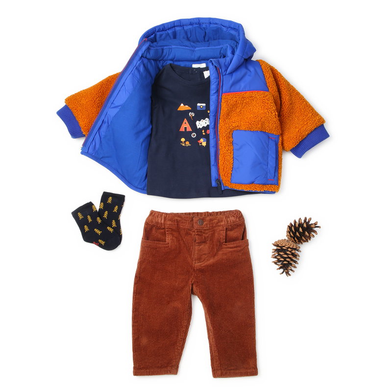 Sokken met een natuurthema CARREMENT BEAU 
                        BOY