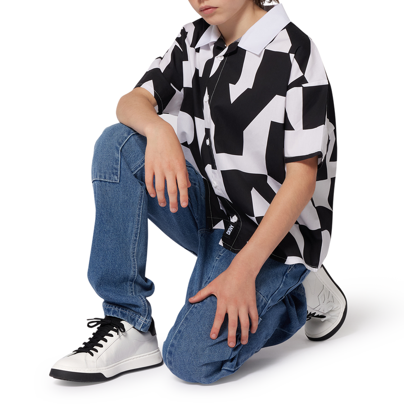 Jean &agrave; taille r&eacute;glable DKNY 
                        UNISEXE