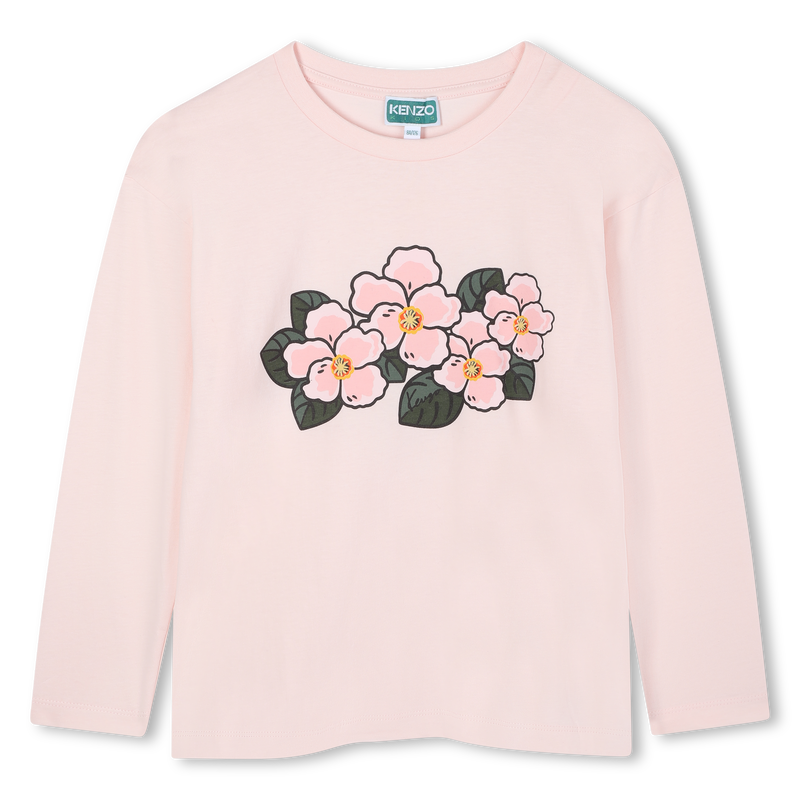 T-shirt met lange mouwen KENZO KIDS 
                        GIRL