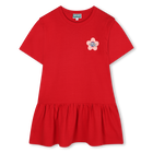 Robe &agrave; manches courtes KENZO KIDS 
                    FILLE