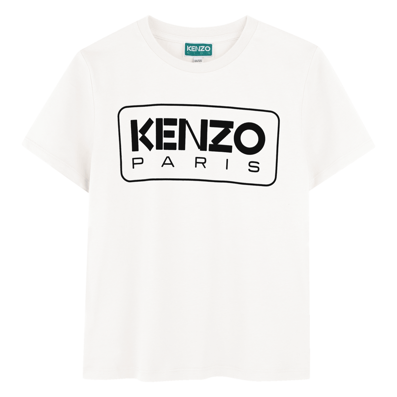 Katoenen T-shirt, korte mouwen KENZO KIDS 
                        BOY