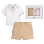 Ensemble short et polo BOSS 
                    GARCON
