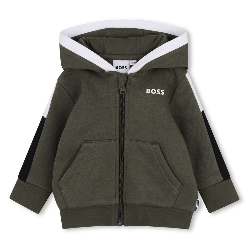 Cardigan &agrave; capuche BOSS 
                        GARCON