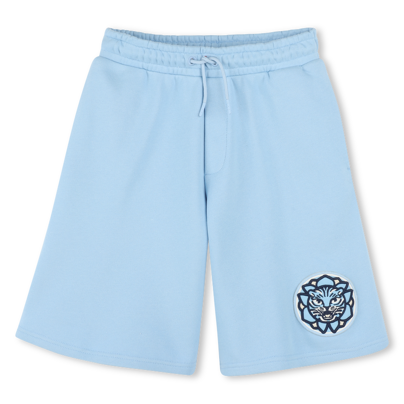 Bermuda en molleton de coton KENZO KIDS 
                        GARCON