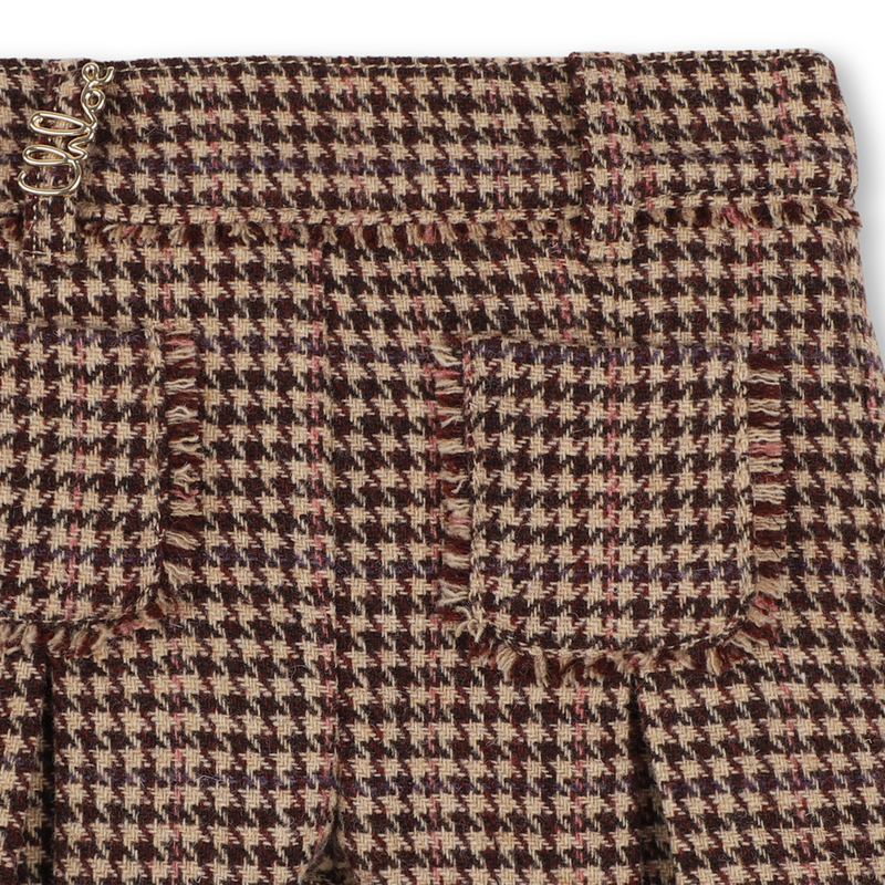 Geruit short CHLOE 
                        MEISJE