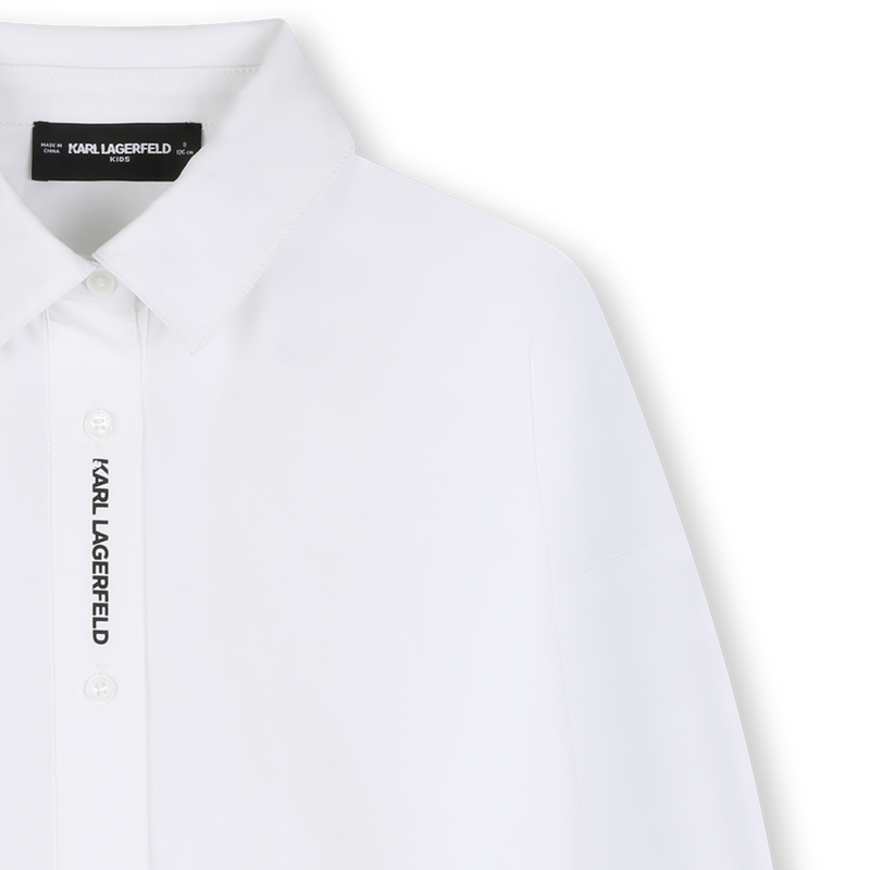Chemise manches longues KARL LAGERFELD KIDS 
                        FILLE
