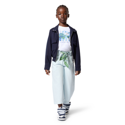 TEE-SHIRT MANCHES COURTES LANVIN FILLE