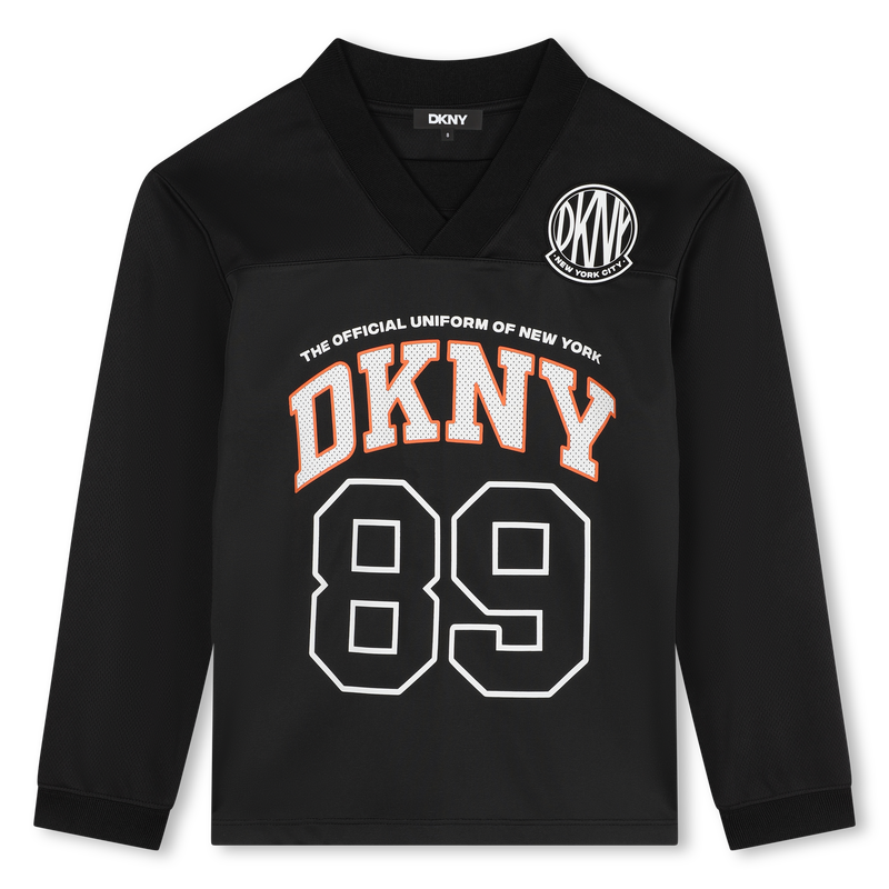 T-shirt &agrave; manches longues DKNY 
                        UNISEXE