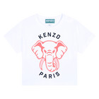 T-shirt met korte mouwen KENZO KIDS 
                    GIRL