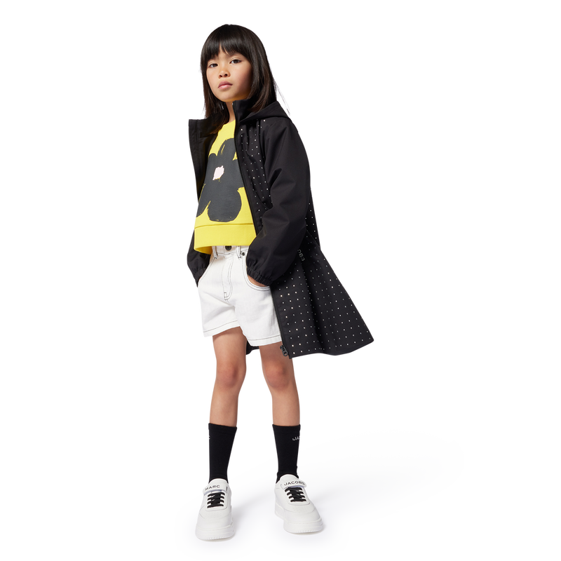 Short imprim&eacute; en coton MARC JACOBS 
                        FILLE