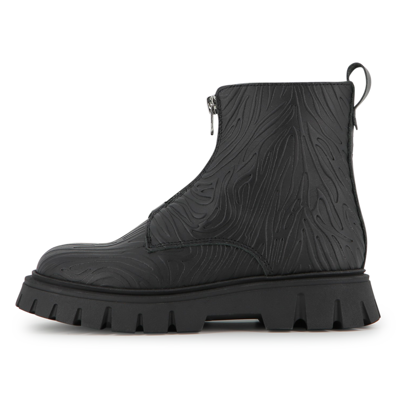 Bottines en cuir de vachette MARC JACOBS 
                        FILLE