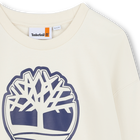Sweat-shirt avec imprim&eacute; logo TIMBERLAND 
                    GARCON