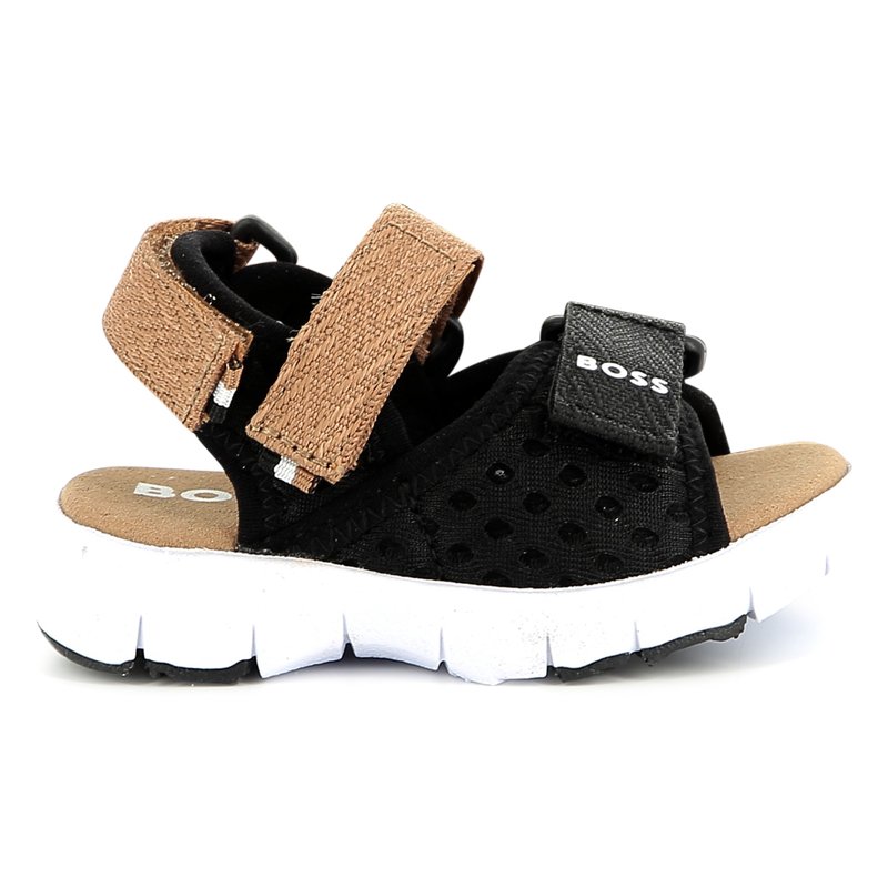 Sandales &agrave; fermeture par bandes auto agrippantes BOSS 
                        GARCON